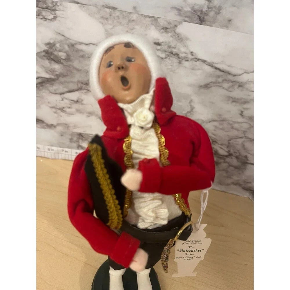 Byers Choice Carolers 1998 The Nutcracker The Prince First Edition with Tag